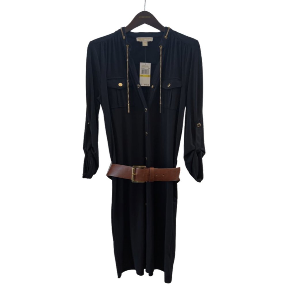 Michael Kors Midi Dress - Navy - NWT - Size Medium